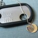 i carry your heart Military Stainless dogtag and sterling BRACELET
