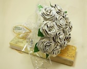 Origami Music Sheet Roses (1 dozen Gift Wrapped)