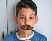 Mario Brother Mustache Lollipops