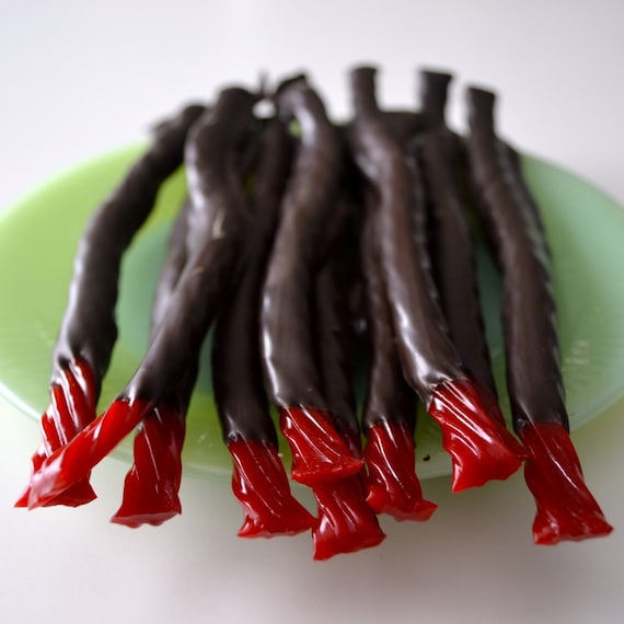 Chocolate Covered Strawberry Licorice 1 Dozen Il_570xn