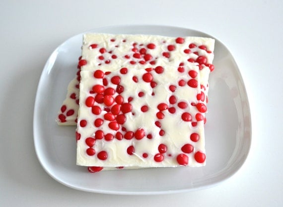 Cinnamon Red Hots White Chocolate Candy Il_570xn