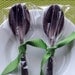 Chocolate Dipped Spoons for Coffee