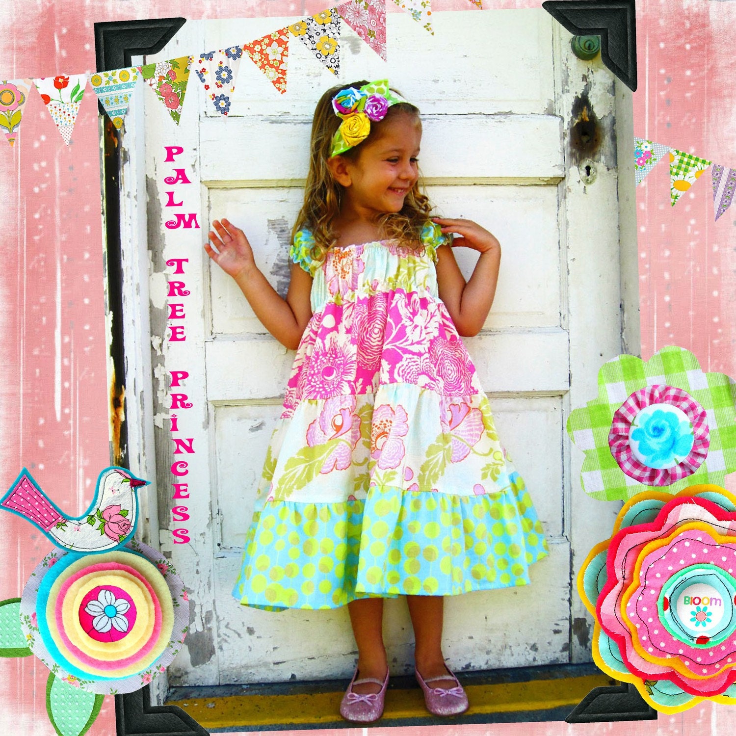 Toddler Dress - Spring Dress - Tiered Dress - Summer Dress