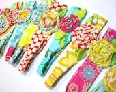 Custom Fabric SINGLE FLOWER HEADBAND to Match Any Outfit in My Shop