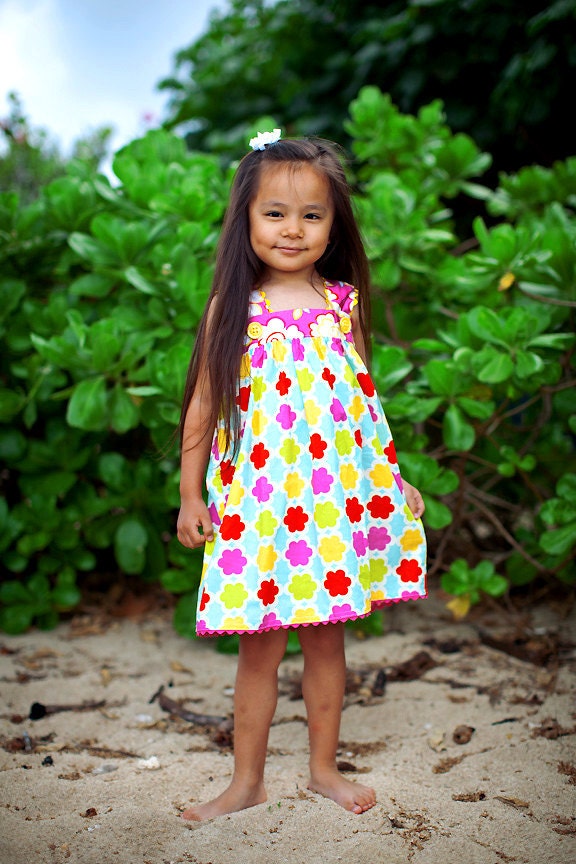 SEA GLASS and LEMONADE - Jumper Dress - Available in Sizes 6m 12m 18m 2T 3T 4T 5