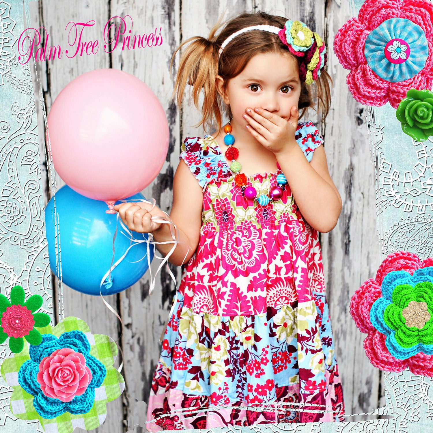 New Spring 2012 -- POMEGRANATE BLISS - Tiered Twirly Dress - Available in sizes 6m 12m 18m 2T 3T 4T 5 6 7 8 10 12