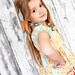 Floral Dress - Spring Dress - Orange Dress