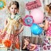 Floral Dress - Spring Dress - Orange Dress
