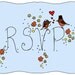 custom wedding map - invitation and rsvp insert