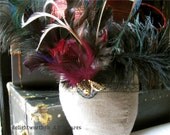 Feathered Headpiece Ready to Ship