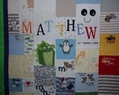 Twin size -Baby Clothes Quilt - CUSTOM ORDERS