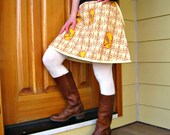 Women's Wrap Skirt  -Fairy Tiptoes Chandelier Medallion Pink - Adjustable Size -  READY TO SHIP