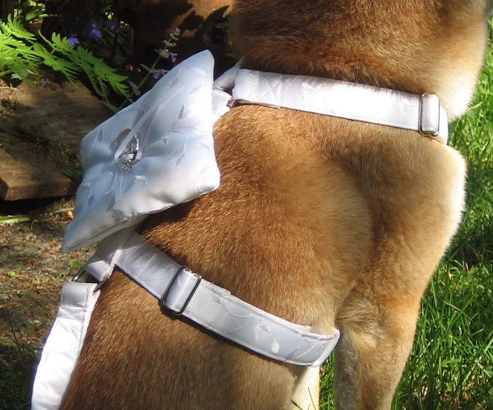 Ring Bearer Wedding Harness for X-large or large sized dogs