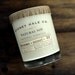 soy candle - MACADAMIA and COCONUT