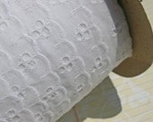 White Eyelet Lace - Broderie Anglaise - Sewing Embellishments - 10 Yards