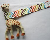 Chevron Sophie Leash Toy Tether