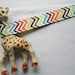 Chevron Sophie Leash Toy Tether