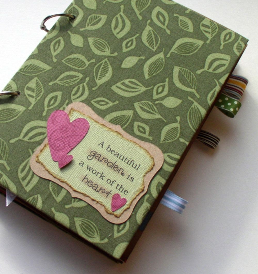 The Garden mini album kit, art journal