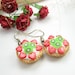 Strawberry Kiwi Tart Earrings