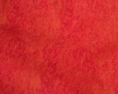 Not-Quite-Solid Orange Fabric-- TWO yards