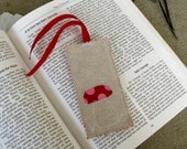 Bookmark - Waldorf Inspired - Fairy Woodland Mushroom