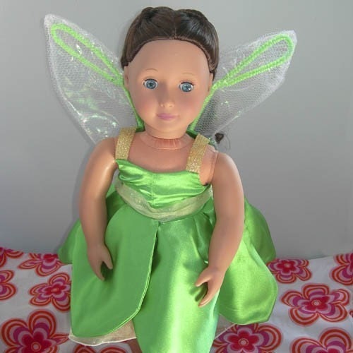 Tinkerbell Dress for 18in doll Il_570xn