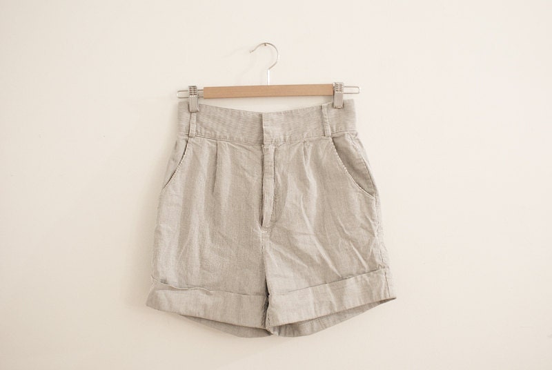 vertical stripe shorts s