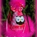 NEW 5 Pc. Set, Cake Smash, Chocolate Pink, Owl Birthday Hat, Onesie, Bloomers, Bib and Tutu,  Sz 6, 9, 12, 18  or 24 mo., by GINGHAM BUNNY