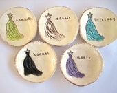 Bridesmaid Gift Dishes Set of Five (5) No. 1