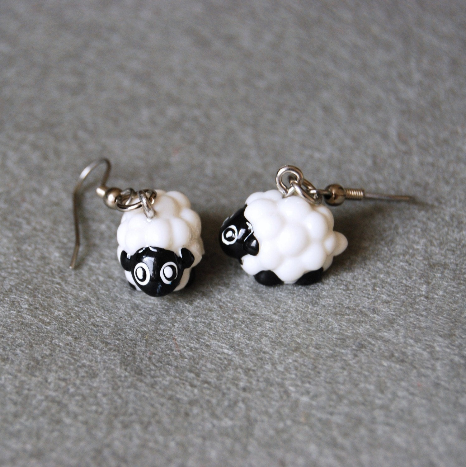 sheep earrings