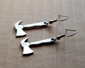 lumberjack axe earrings