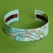 Map of San Francisco - East Bay CA Area Map Cuff Bracelet - style 2