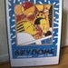 RARE Funky Huge Vintage Art Deco Style Toronto SkyDome Opening Day Poster/The Toronto Sun/1989