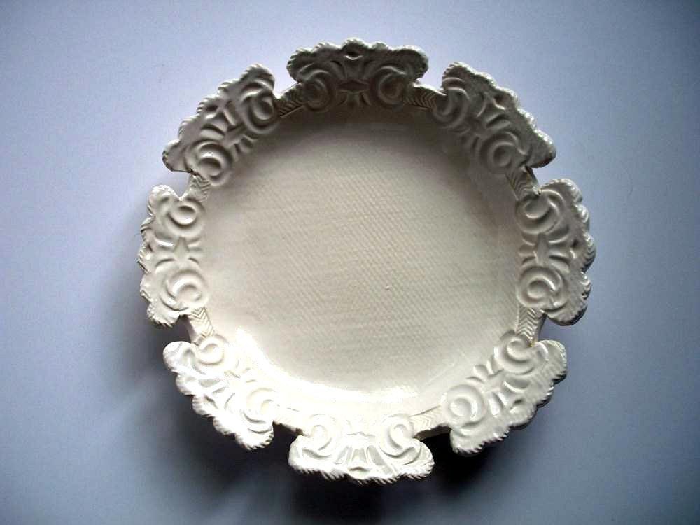 Winter White Serving Bowl