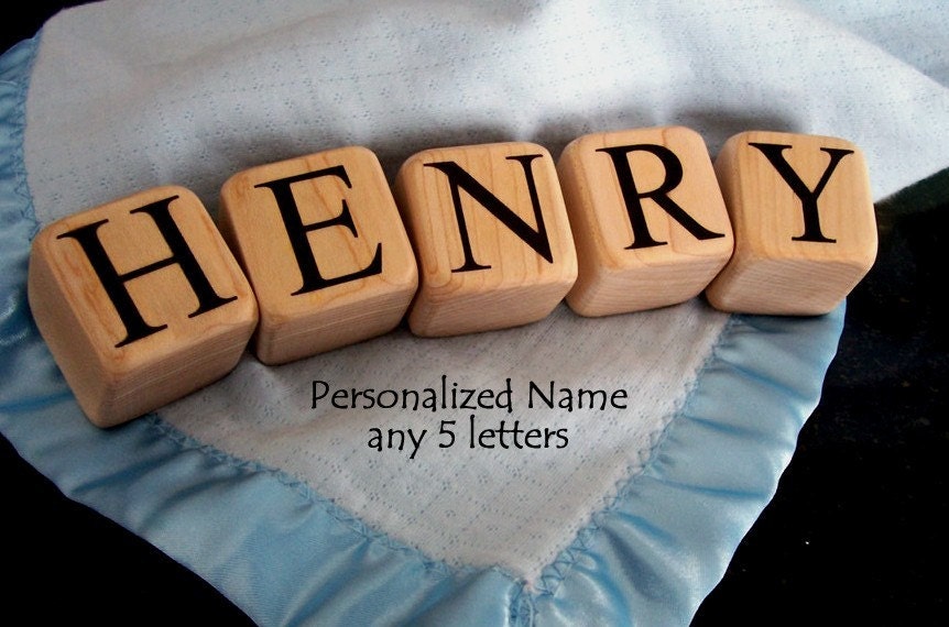 5  Baby Name Blocks Baptism Gift from Godparents Baby Dedication Gift Personalized Toys Baby Photo Props First Birthday Boy Alphabet Blocks