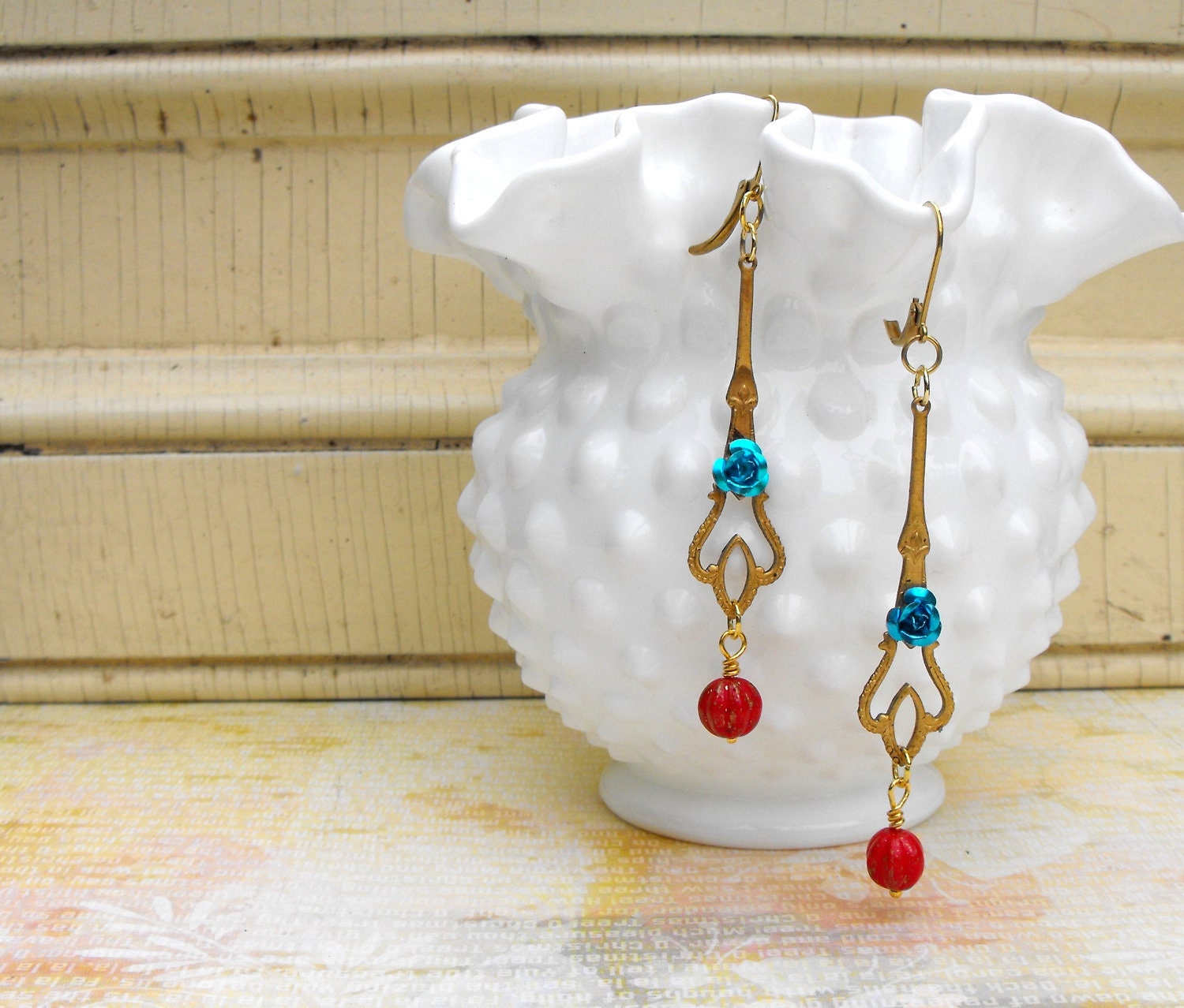 Earrings - Vintage Style Filigree Earrings