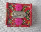 Recycled Art by EarthyGirl Originals (Handmade Inspirational Magnets)