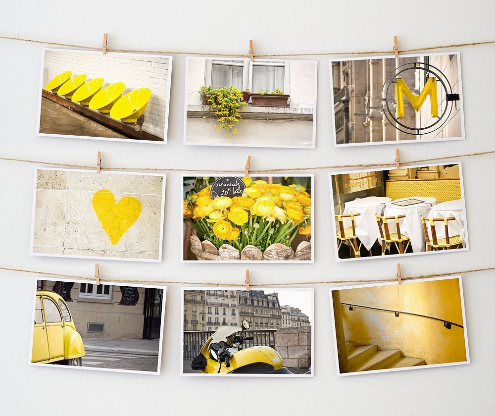 Paris Post Card Set by The Paris Print Shop Paris Post Card Set by The Paris Print Shop