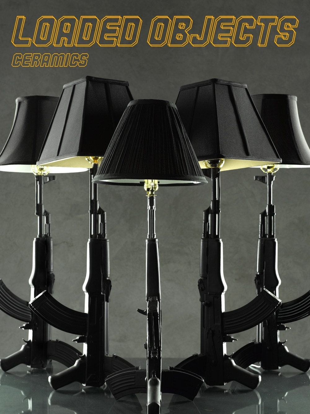 AK-47 Standing Lamp by ceramicryan AK-47 Standing Lamp by ceramicryan