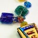Necklace Pendant  Colorful Dichroic Glass
