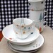 SALE Cup and saucer 'fox hanging around'