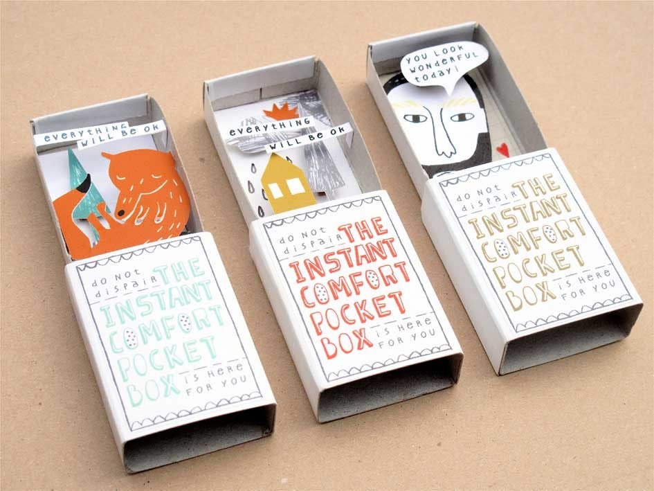 The Instant Comfort Pocket Box - Three houses