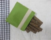 Felt pretzel snack