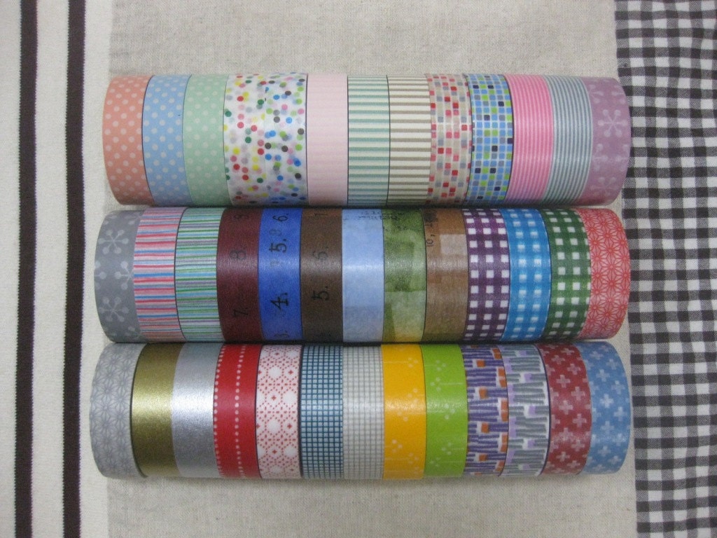 10 masking tapes your choice