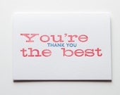 You're the best, thank you