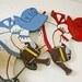 Vintage Yard Art - Little Girl in Bonnet with Watering Can
