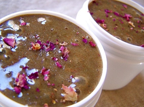 apricot rose scrub mask