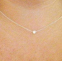Dainty Sterling Silver Necklace - "One Thousand Kisses"