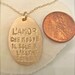 Inspiring Jewelry - "Dante's God" Necklace in GOLD