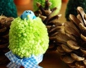 A Bird in the Bush Special Edition Shrubbery Pom Pom Plush Plant Woodland Cute Home Decor Greenery Sculpture